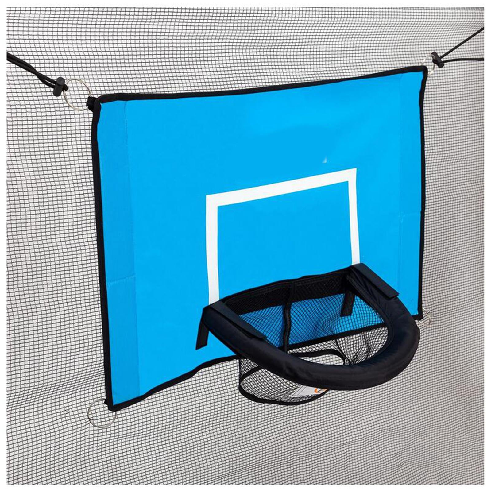 DimyFew Basketball Hoop Tether for Trampolines Universal Baseboard Adjustable Connecting Blue 69cmx48cm