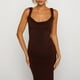 thumbnail image 4 of Vestido de tubo de señora para mujer vestido sin espalda con tirantes finos vestido largo informal elegante FLhrweasw Nuevo, 4 of 9