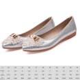 thumbnail image 2 of Zapatos cómodos con punta ostentosa zapatos planos para caminar con diamantes de imitación calzado de primavera y otoño, 2 of 9