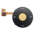 thumbnail image 2 of Gold Face Plate Clickwheel Button For Apple iPod Classic 6th 7th Gen Replacement, 2 of 4
