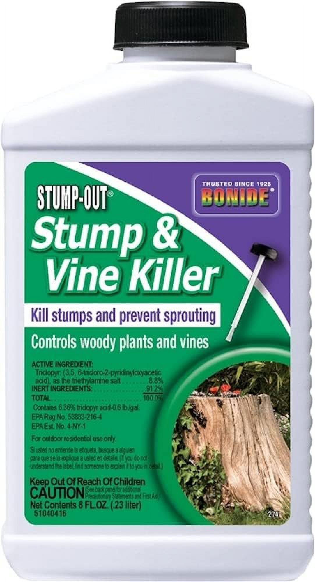 Bonine 5-pack Bonide Vine Stump Killer Concentrate with Applicator - Weed Killer - 5 Pack, 8 oz — Residential Use, Standard Application
