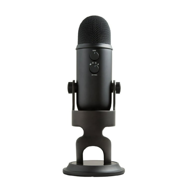 Blue Yeti Microphone (Blackout) with Knox Gear Pop Filter and 3.0 4 Port USB Hub - Walmart.com Blue Yeti Microphone (Blackout) with Knox Gear Pop Filter and 3.0 4 Port USB Hub - Walmart.com