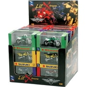 New Ray Toys 06227C 1:32 Scale ATV & Dirtbike 24 Piece Assortment w/ Display Box