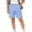 Blue, variant on Youth Boys Girl Shorts Stretch School Uniform Clothes Kids Flat Front Dress Chino Hybrid Twill Casual Shorts Pockets