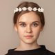 thumbnail image 4 of unbranded Fabric Headband Beige Con Detalles De Encaje Y Para Uso En, 4 of 8