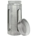 thumbnail image 4 of Blue Donuts 44oz Stainless Steel Canister with Window, 4 of 7