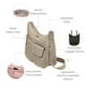 thumbnail image 3 of Everywhere Bagg, bandolera Hobo para mujer con pulsera RFID, bolsa de viaje resistente al agua, 3 of 6