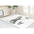 thumbnail image 3 of Banksy Child Rugs, Abstract Rug, Indoor Rugs, Rug, Banksy Nurse Rugs, Customs Rug, Anti-Slip Carpet Rugs, Dining Room Rug, White Rug, 5.2'x7.5' - 160x230 cm, 3 of 8