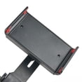 thumbnail image 3 of Mosiee Universal Microphone Stand Double Cell Phone Holder Tablet Clamp 1/4In Adapter For Selfie Bracket Live Online Video, 3 of 9