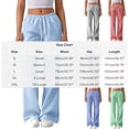 thumbnail image 4 of Women's Soft Wide Leg Pants, Elastic Drawstring Waist Pants with Pockets, Casual Loose Trousers for Beach, Summer, Lounge, Spring, Women's Pants | UKHCCC,Black M, 4 of 8