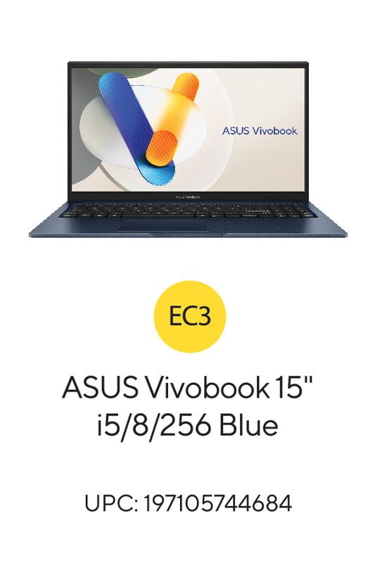 ASUS Vivobook 15.6 inch Windows Laptop Intel Core i5-1235U