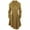 Gold, variant on Tejiojio Clearance Women Faux Wool Warm Slim Coat Jacket Thick-Parka Overcoat Long Winter Outwear