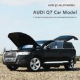 thumbnail image 2 of Modelo de coche de aleación AUDI Q7 SUV 1:32, vehículo de Metal fundido a presión, simulación de sonido y luz, juguete para niños, regalo, 2 of 5