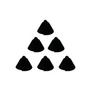 Hearing Aid Domes, Tulip Ear tip Dome for Hearing Aids, 6Pcs Hearing Aid Domes (12mm) Compatible with Signia Hearing Aid