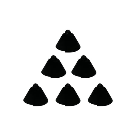 Hearing Aid Domes, Tulip Ear tip Dome for Hearing Aids, 6Pcs Hearing Aid Domes (12mm) Compatible with Signia Hearing Aid