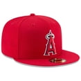 thumbnail image 3 of Gorra Snapback New Era MLB 9FIFTY Los Angeles Angels roja, 3 of 4