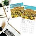 thumbnail image 3 of Graphique 2026 Tuscany Wall Calendar - 12” x 12” - Thick Paper - Home & Office Organizer - Large Monthly Grid - 3 Languages & Marked Holidays - 4 Month Preview Page for 2027, 3 of 6