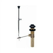 1-1/4 in. Connection Brass Pop-Up Lavatory Drain in Brass