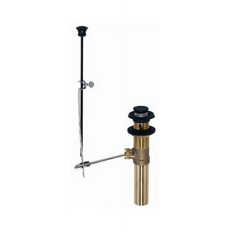1-1/4 in. Connection Brass Pop-Up Lavatory Drain in Brass
