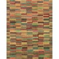 thumbnail image 1 of Ahgly Company Indoor Rectangle Abstract Caramel Brown Abstract Area Rugs, 2' x 4', 1 of 6