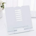 thumbnail image 1 of Étagère de Lecture Paresseuse, Support de Livre Pliable, Support de Livre en Métal Réglable, Support de Livre Simple et Portable, 1 of 4