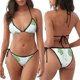 thumbnail image 3 of Disketp Kawaii Frogs para Bañador de Dos Piezas para Mujer, Bikini Sexy Halter String, Conjunto de Bikini en Triángulo, 3 of 6