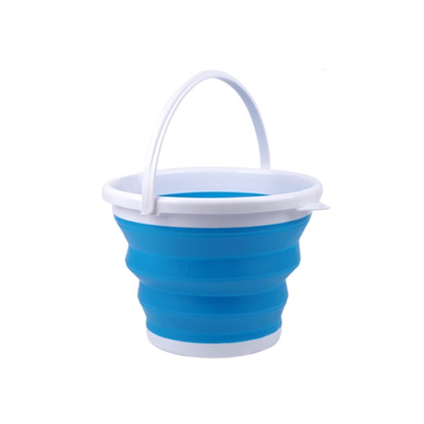 Contenedor de agua portátil de cubo plegable para lavado de autos, hogar, camping, senderismo Ehuebsd Para estrenar