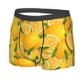 thumbnail image 2 of Naloa Yellow Limes Print Mens Underwear - Boxers for Men, Classic Briefs for Men, 2 of 9