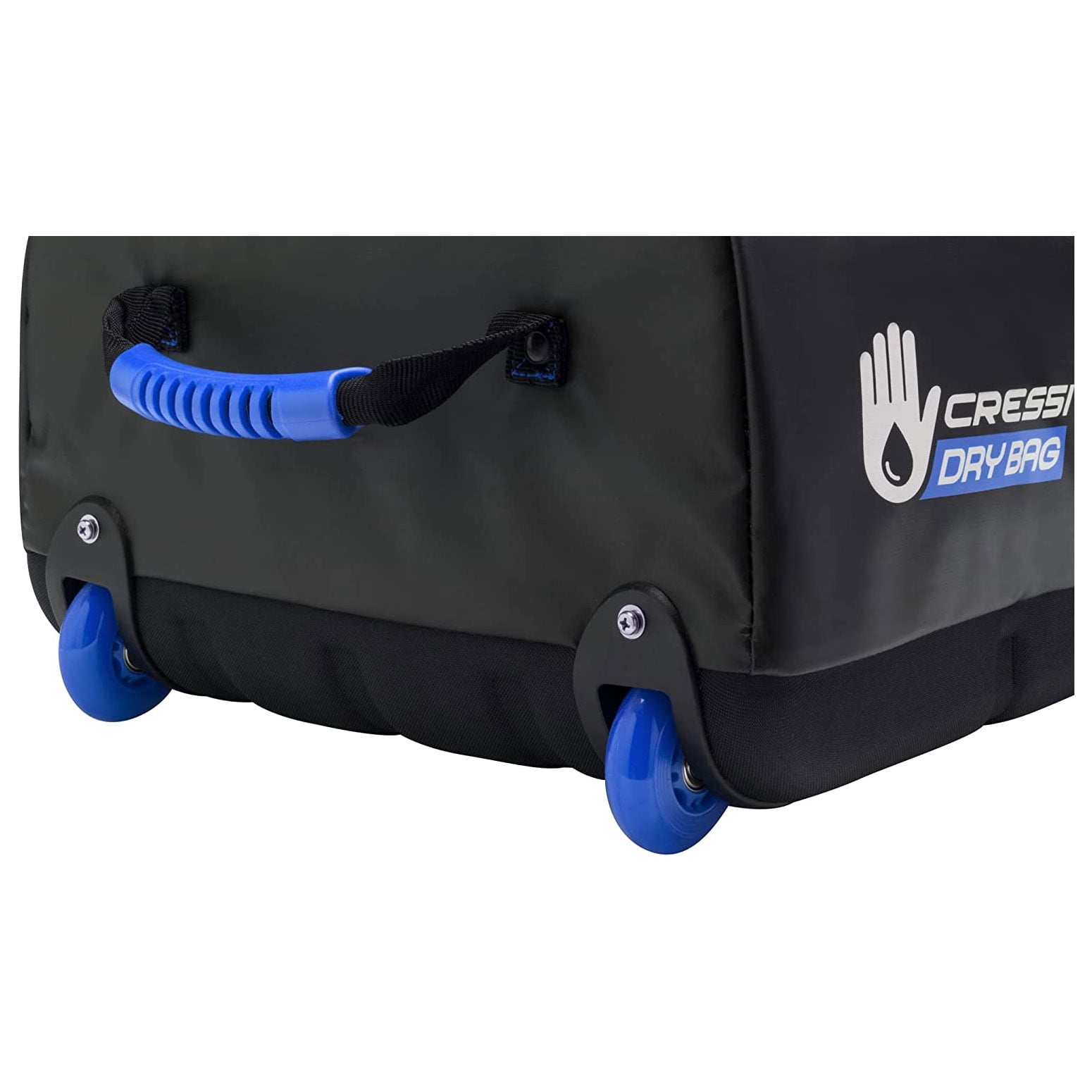 Cressi Tuna Dry Roller Gear Bag - Black/Blue