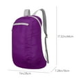 thumbnail image 3 of Mlkoz Backpack for Women, Foldable Backpack Outdoor Bag Portable Sports Daypack Large Capacity Travel Backpack, Friends Gifts, 3 of 7