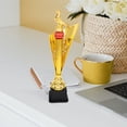 thumbnail image 2 of Trofeo de paloma de plástico dorado, copas pequeñas, copas de trofeo doradas para premios escolares, premios para torneos deportivos, recuerdos de fiesta, 2 of 8