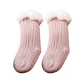 thumbnail image 3 of Hjtefg Baby Socks - Warm Toddler Crew Socks, Thick Ankle Socks with Grips for Boys & Girls,Color: Pink Size: 1-3 Years, 3 of 7