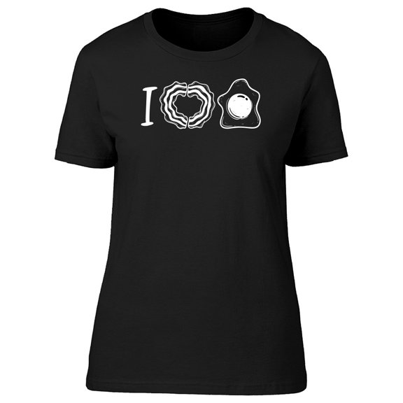 I Love Bacon And Fried Eggs Tee Men's -Image by Shutterstock