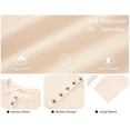 thumbnail image 6 of SPROUTOP Blouses for Women Waffle Knit Long Sleeve Shirts Casual Button Up Henley V Neck Tunic Tops Basic Tees, 6 of 10