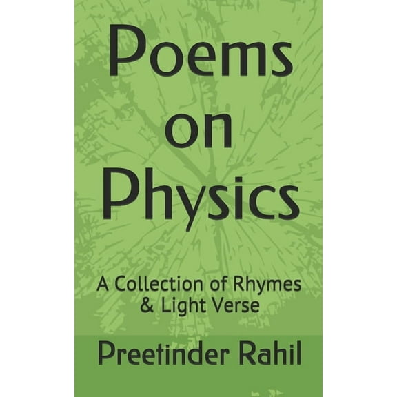Poems on Physics: A Collection of Rhymes & Light Verse (Paperback)