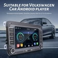 thumbnail image 2 of WOLFWO 2G+32G Android Car Stereo Radio for Volkswagen VW CC Passat B7 Polo Golf 5 6 Jetta, 7” Touchscreen Bluetooth GPS Navigation WiFi FM USB Backup Camera, 2 of 15