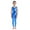 Light Blue, variant on JanJean Leotard for Girls Gymnastics Metallic One Piece Bodysuit Full Length Unitard Ballet Dancewear Costume Colorful 5-6