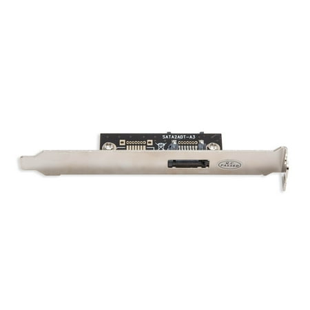 - Syba PCI Mount SATA Extension Bracket For Desktop PC Case
