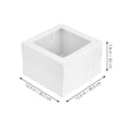 thumbnail image 2 of Toddmomy Cake Containers PE for Birthdays Protection 4Pcs 11.99X11.99X7.86in, 2 of 8