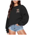 thumbnail image 1 of VBARHMQRT Navy Blue Sweatshirt Embroidered 2025 Senior Shirt Custom for Seniors Graduation, 1 of 5