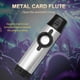 thumbnail image 4 of Kazoos De Metal Flautas portátiles Aleación de aluminio Kazoo Regalo ligero para amantes de la música (Plata), 4 of 8