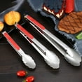 thumbnail image 4 of A Stainless Steel Food Tongs For Kitchen Serving Salad Buffet Bread Steak Tongs Non Slip Handle Easy To Clean Durable Kitchen Tool, 4 of 5