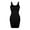 Black, variant on COMFREE Full Slips for Women Under Dresses Seamless Shapewear Dress Tummy Control Body Shaper Shaping Cami