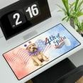 thumbnail image 3 of 4th of July Soft Coated Wheaten Terrier Celebrates Independence Day Desk Mat Full Keyboard Mouse Pad Wheatie Dog Lover Large Mousepad - 12010, 3 of 5