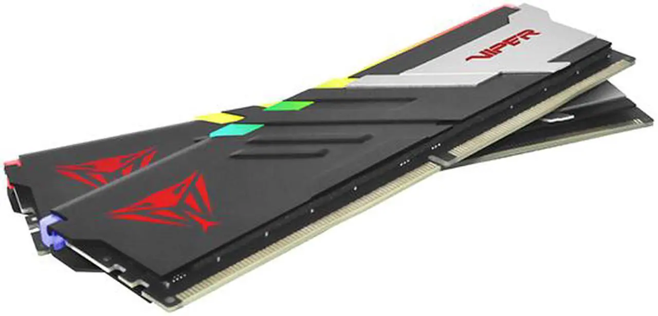 Patriot Viper Venom RGB 32GB (2 x 16GB) 288-Pin PC RAM DDR5 6400 (PC5 51200) Desktop Memory Model PVV532G640C32K Compatible with AMD / Intel Gen14 Only