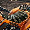 thumbnail image 4 of Uorisanigo ATV Seat Cover Camo American Flag Skull Deer 4-Wheeler Seat Cover Compatible with Polaris Sportsman Polaris Scrambler Honda Rancher Seats Covers Protection, 4 of 7