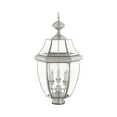 thumbnail image 2 of Livex Lighting Monterey 3 Light Outdoor Post Lantern, 2 of 7