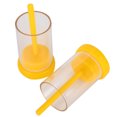 thumbnail image 2 of Bee Queen Marking Cage Tube Botella marcadora de plástico con émbolo para equipos de apicultor, 2 of 8