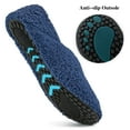 thumbnail image 5 of Ecetana Women's Men's Slippers Slip On Travel Unisex Fuzzy Fluffy Lining Socks House Shoes, 5 of 6