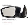 thumbnail image 2 of Geelife Side Mirror For Volkswagen 2011-2018 Jetta Power Heated Textured Driver Side, 2 of 10